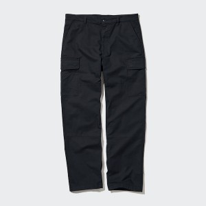 Uniqlo Cargo Utility Arbejds Bukser Dame Sort | 5927-LQDUE