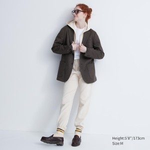 Uniqlo Komfort jackets Dame Mørkebrune | 3294-FVECW