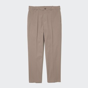 Uniqlo Smart Ankle Bukser Herre Beige | 9687-FCXJK