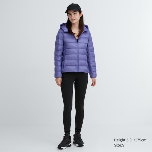 Uniqlo Ultra Light Down Parka Dame Lilla | 7495-SKAXJ