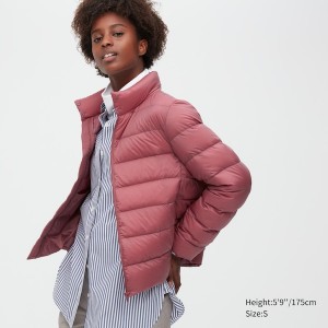 Uniqlo Ultra Light Down jackets Dame Lyserød | 5478-NPOFC