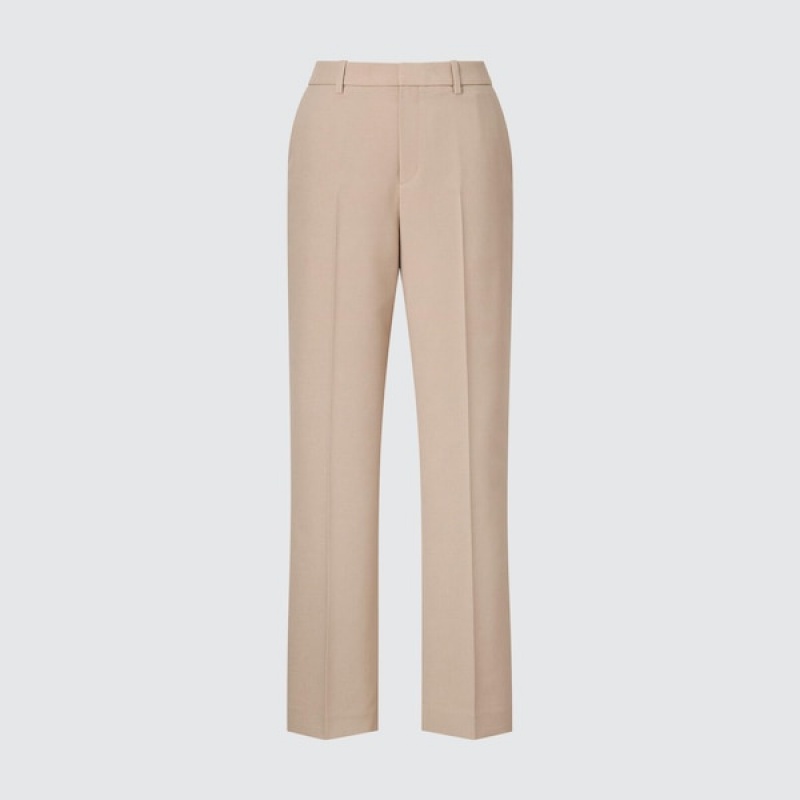 Uniqlo AirSense Bukser Dame Beige | 5621-ERXCI