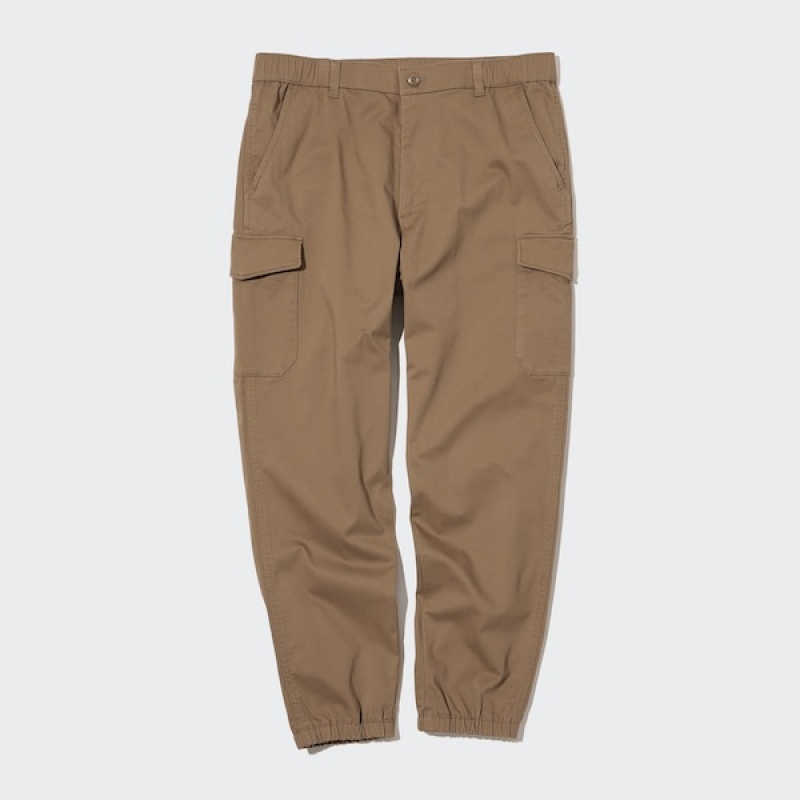 Uniqlo Cargo Jogger Bukser Herre Brune | 9024-CNSVZ