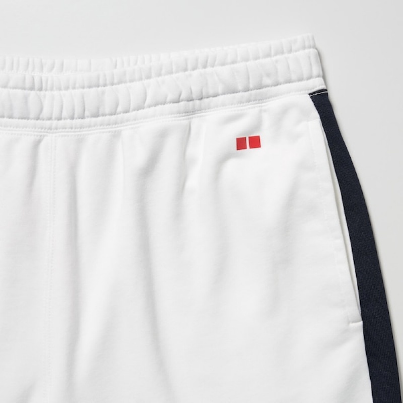 Uniqlo Joggingbukser Herre Hvide | 5920-LFETR