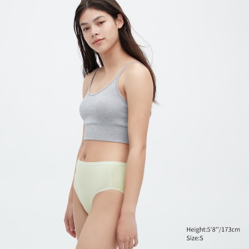 Uniqlo Plain High-Rise Trusser Dame Brune | 6705-OYRGW