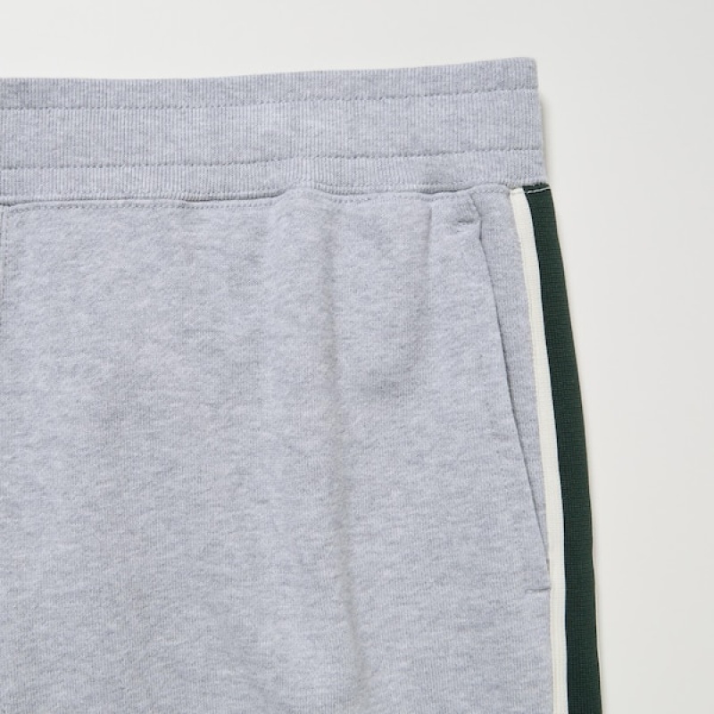 Uniqlo Side-Stripe Joggingbukser Herre Grå | 2760-JVNRI