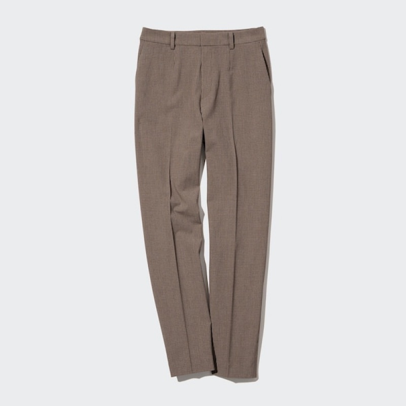 Uniqlo Smart Ankle Bukser Dame Brune | 1270-LTYZD