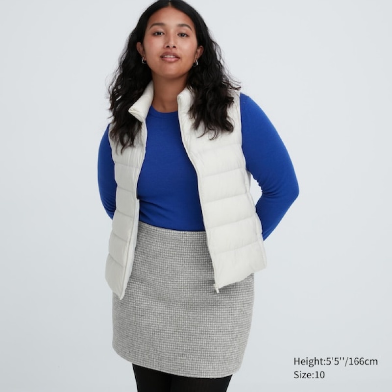 Uniqlo Tweed Mini Nederdel Dame Grå | 2945-OWJEF