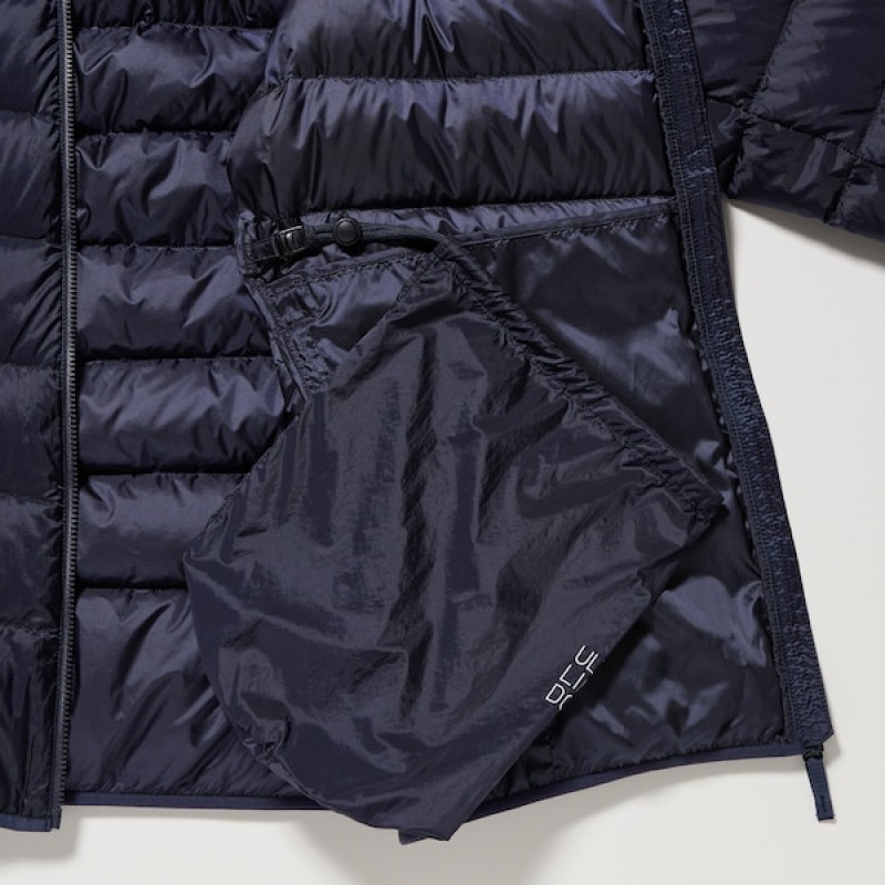 Uniqlo Ultra Light Down Parka Herre Mørkeblå | XCSMHZ-378