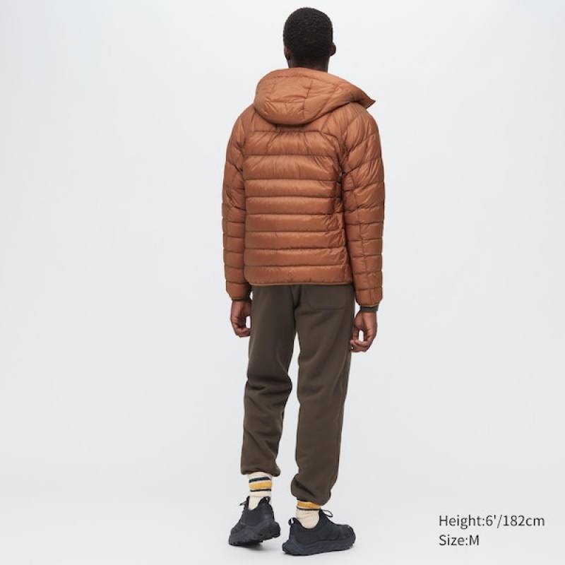 Uniqlo Ultra Light Down Parka Herre Orange | 2514-OSNMQ