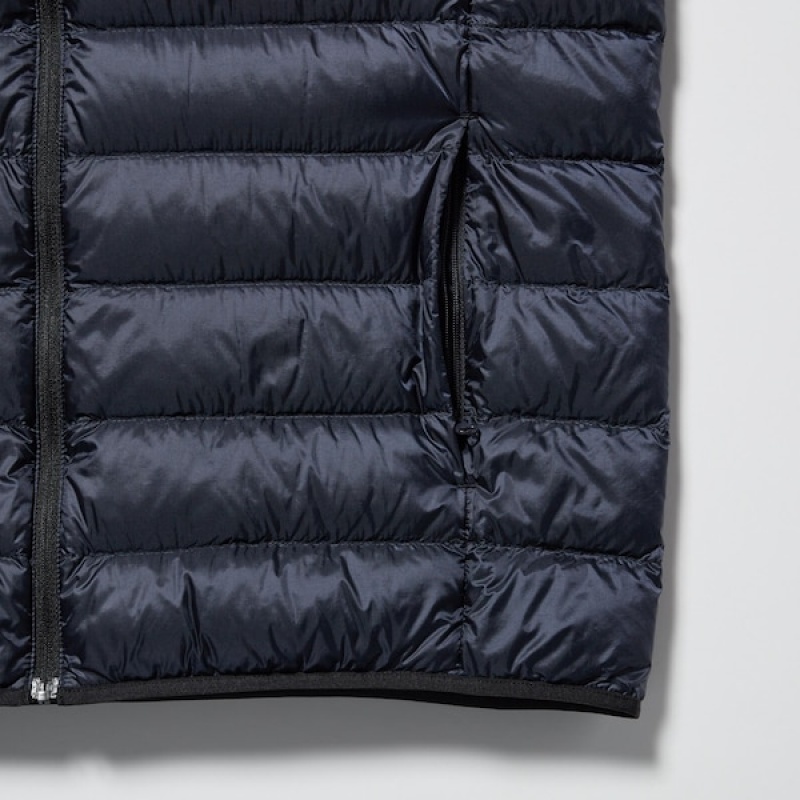 Uniqlo Ultra Light Down Vest Herre Mørkeblå | ZFJBPO-872