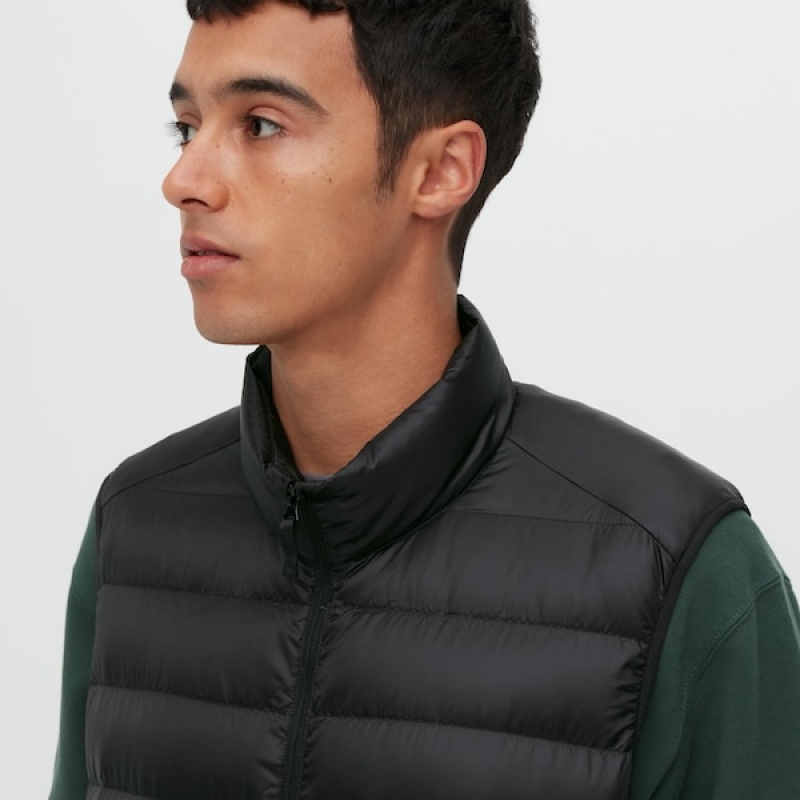 Uniqlo Ultra Light Down Vest Herre Mørkeblå | ZFJBPO-872