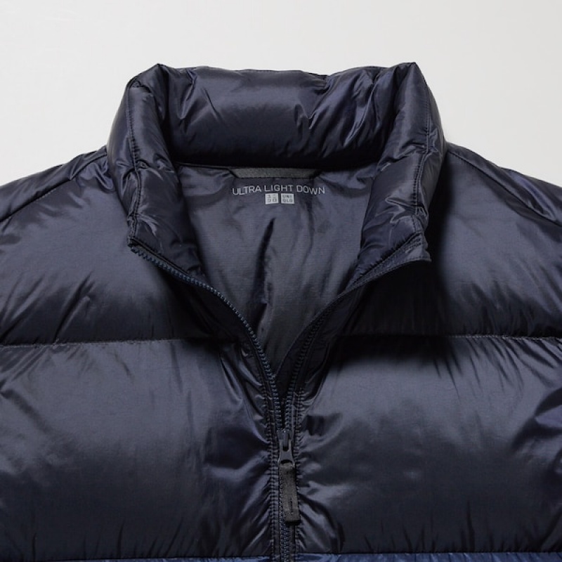 Uniqlo Ultra Light Down Vest Herre Mørkeblå | TFOMRL-026