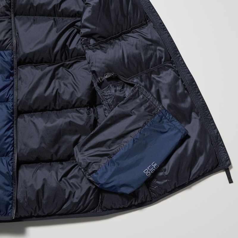 Uniqlo Ultra Light Down Vest Herre Mørkeblå | TFOMRL-026