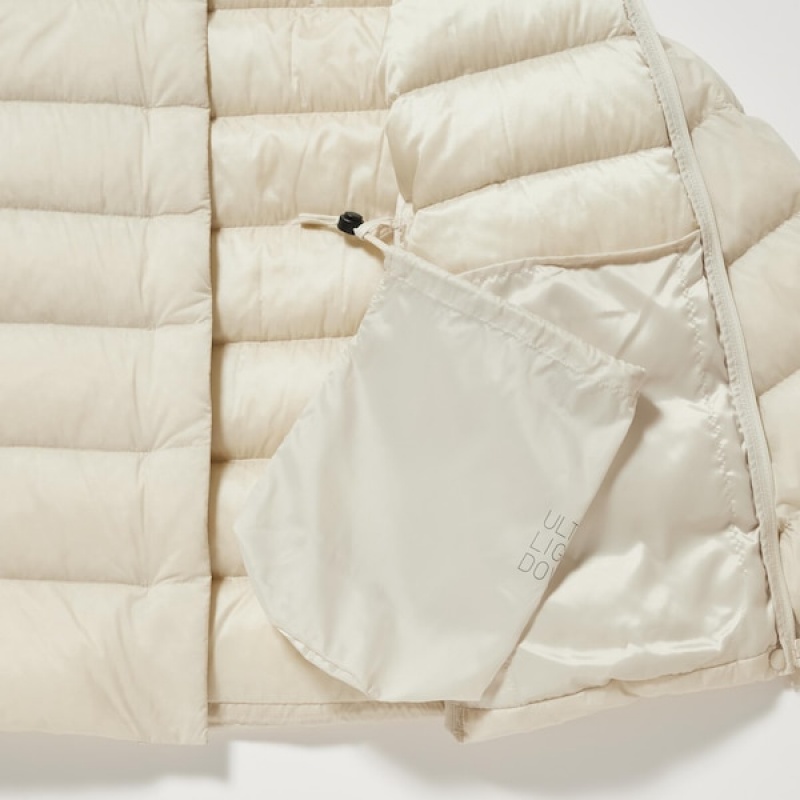 Uniqlo Ultra Light Down jackets Dame Hvide | 8631-HKVYA