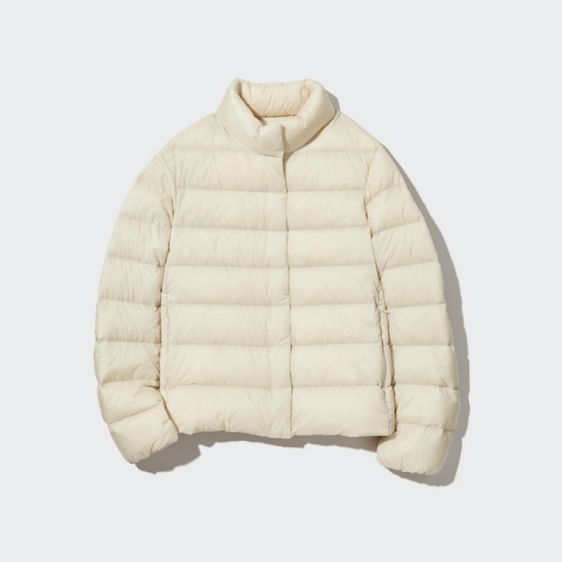 Uniqlo Ultra Light Down jackets Dame Hvide | 8631-HKVYA