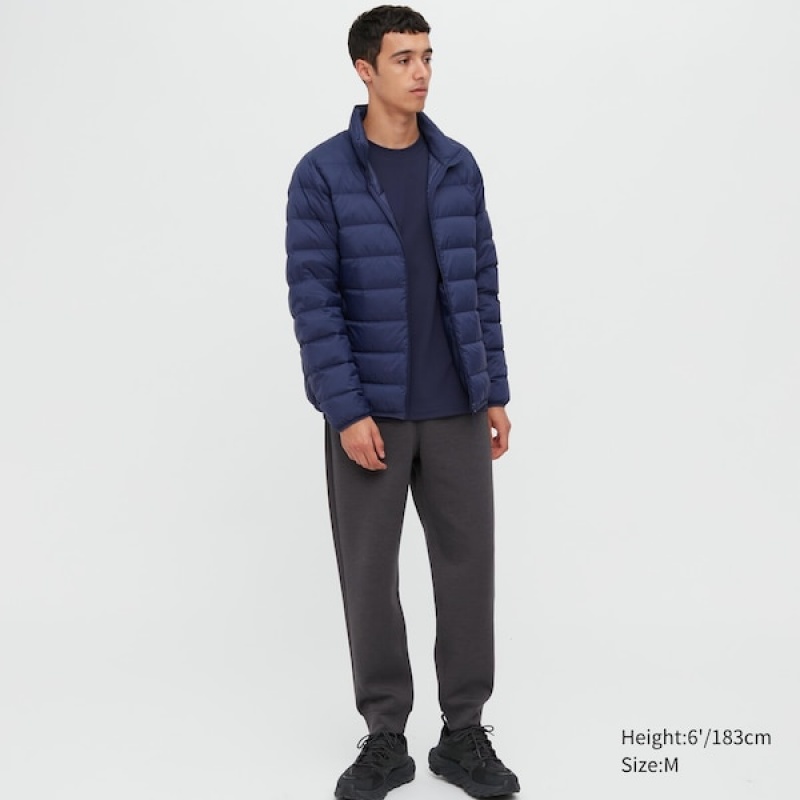 Uniqlo Ultra Light Down jackets Herre Blå | CPZBOF-926