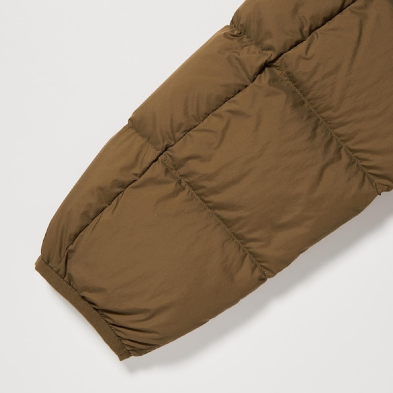 Uniqlo Ultra Light Down jackets Herre Brune | JKEPMA-650