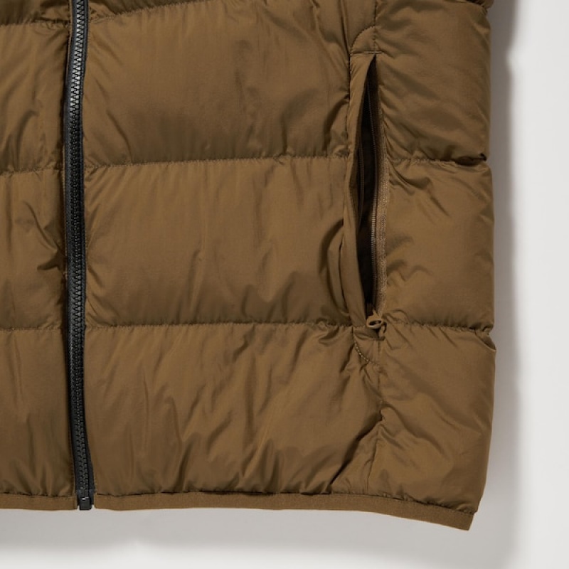 Uniqlo Ultra Light Down jackets Herre Brune | JKEPMA-650