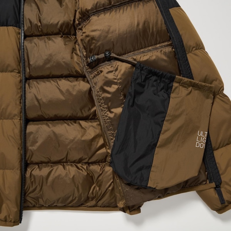 Uniqlo Ultra Light Down jackets Herre Brune | JKEPMA-650