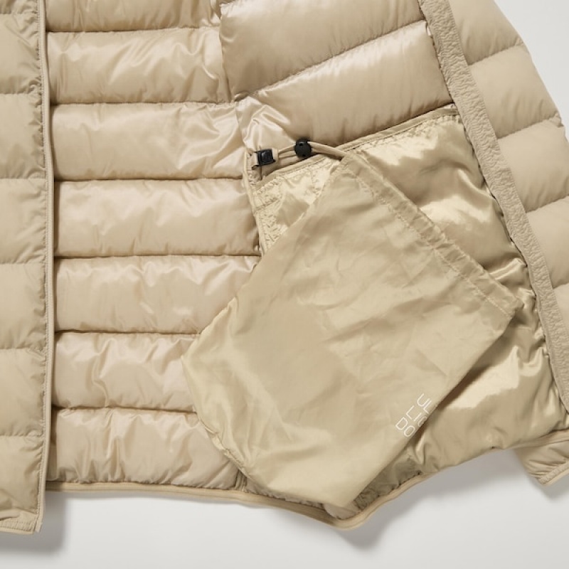 Uniqlo Ultra Light Down jackets Herre Hvide | ZMWQKJ-158