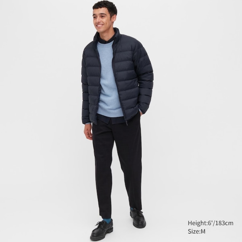 Uniqlo Ultra Light Down jackets Herre Mørkeblå | PIDNBM-026