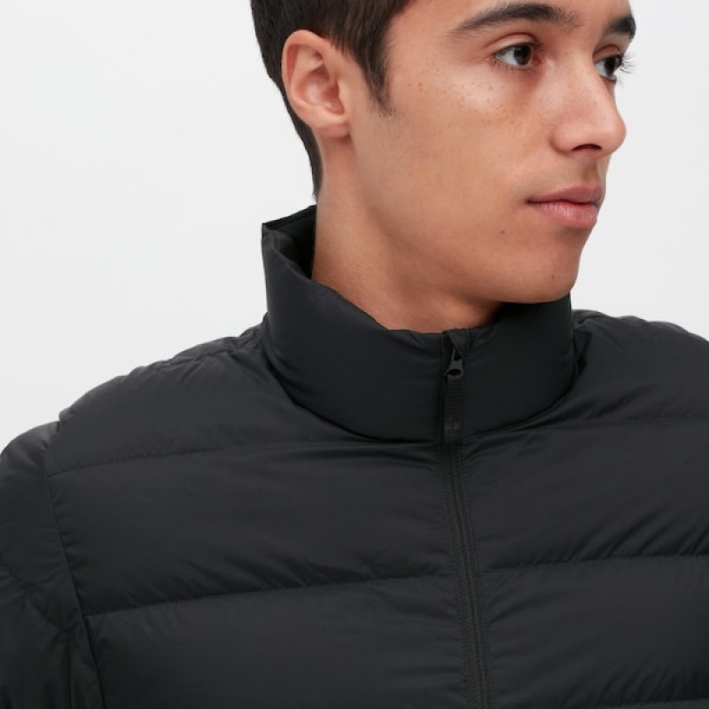 Uniqlo Ultra Light Down jackets Herre Sort | TUEFJG-187