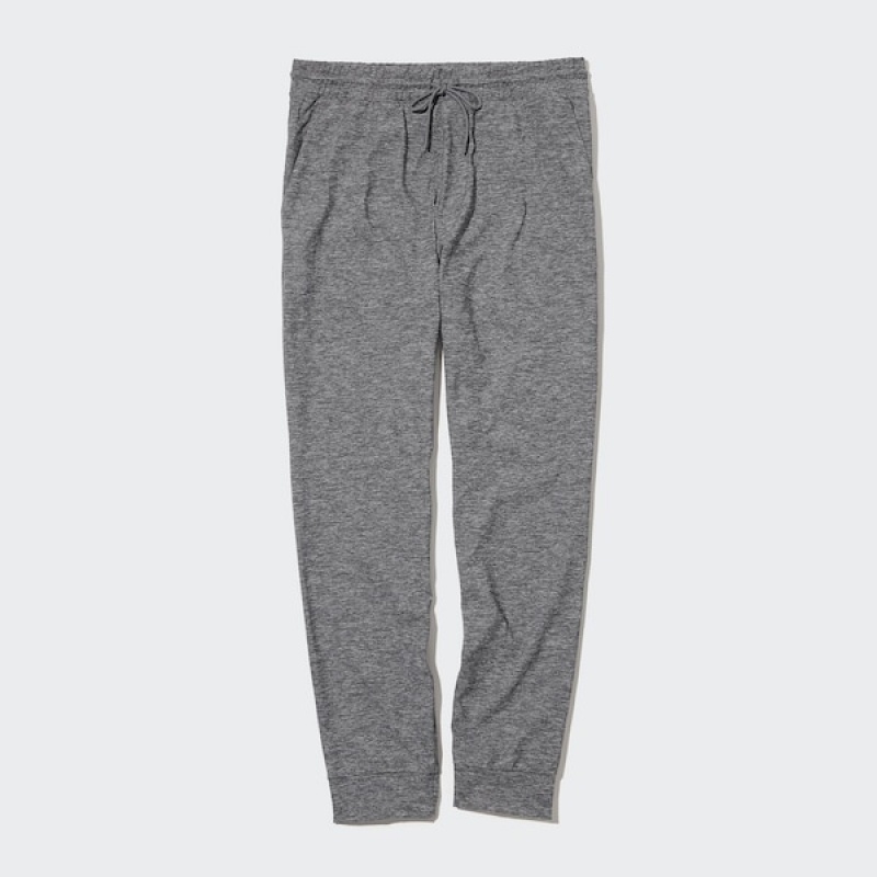 Uniqlo Ultra Stretch Active Joggers Herre Sort | 6987-ACEVX