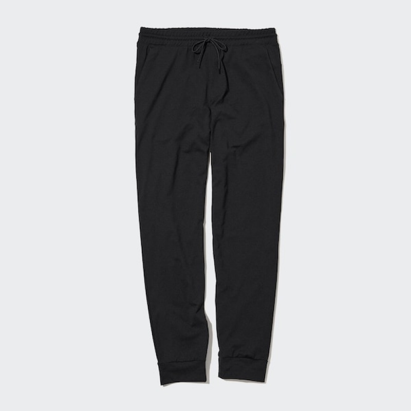 Uniqlo Ultra Stretch Active Joggers Herre Sort | 4635-YQPLC