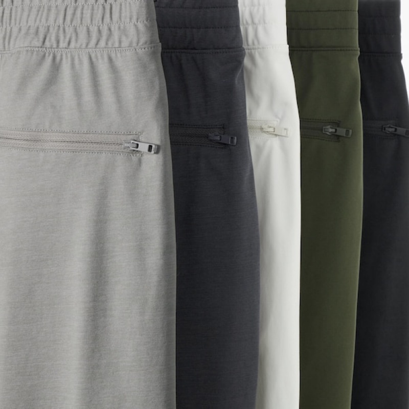 Uniqlo Ultra Stretch DRY-EX Joggers Herre Grå | 0439-HBVTX