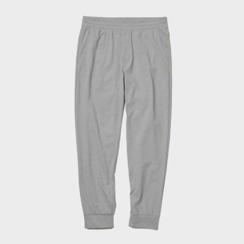 Uniqlo Ultra Stretch DRY-EX Joggers Herre Grå | 0439-HBVTX