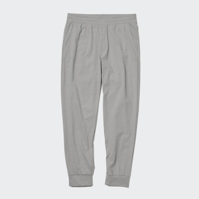 Uniqlo Ultra Stretch DRY-EX Joggers Herre Grå | 7541-BFJUN