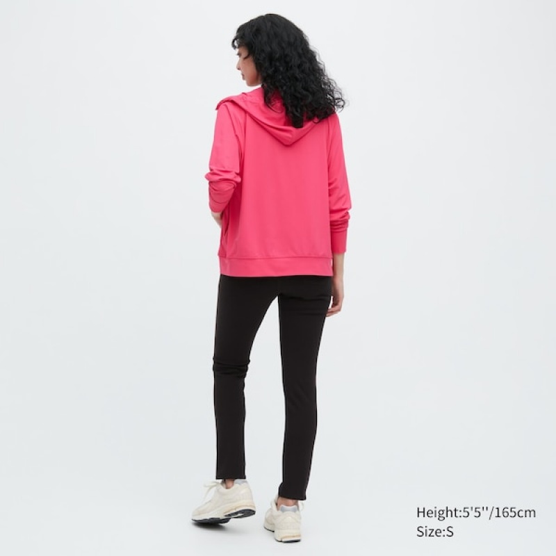 Uniqlo Ultra Stretch Leggings Bukser Dame Sort | 5148-AYKZR