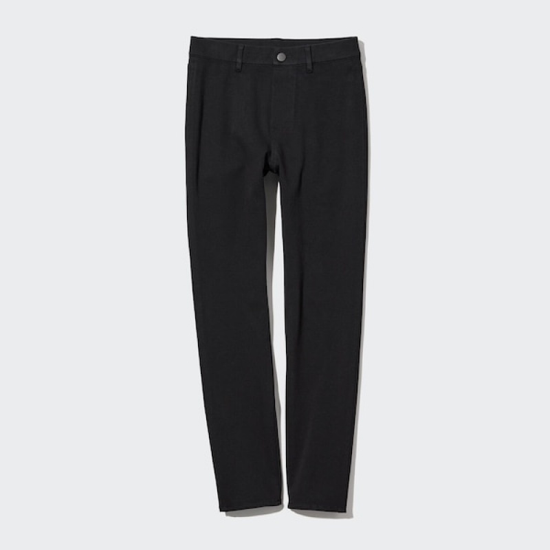 Uniqlo Ultra Stretch Leggings Dame Mørkegrøn | 9603-FBYHL